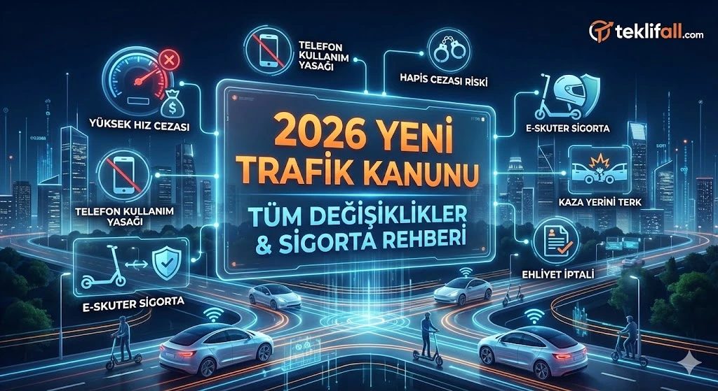 2026 Yeni Trafik Kanunu Değişiklikleri ve Cezalar
